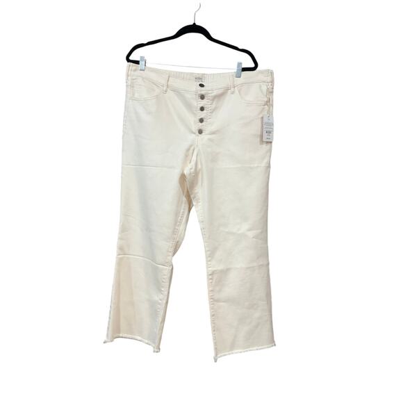 Upwest Jeans Women White XL NWT - Picture 1 of 3